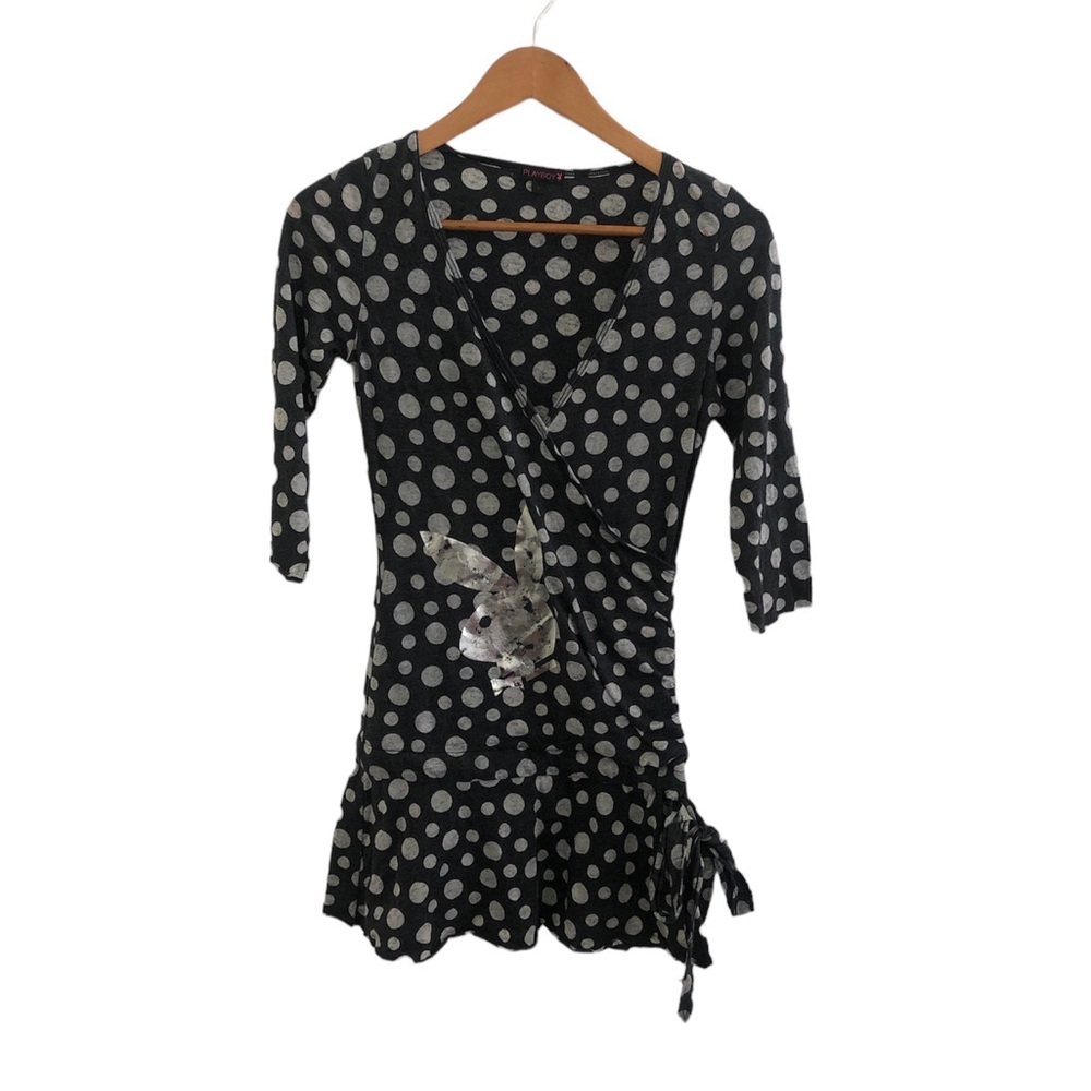 Y2K playboy mini dress
